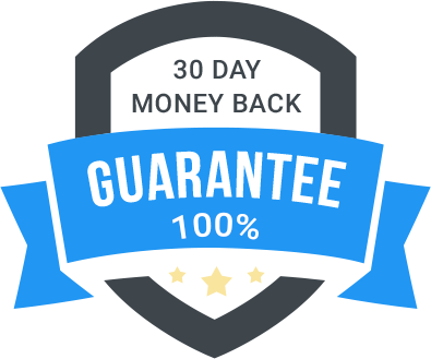 30 Day Money Back Guarantee 100%